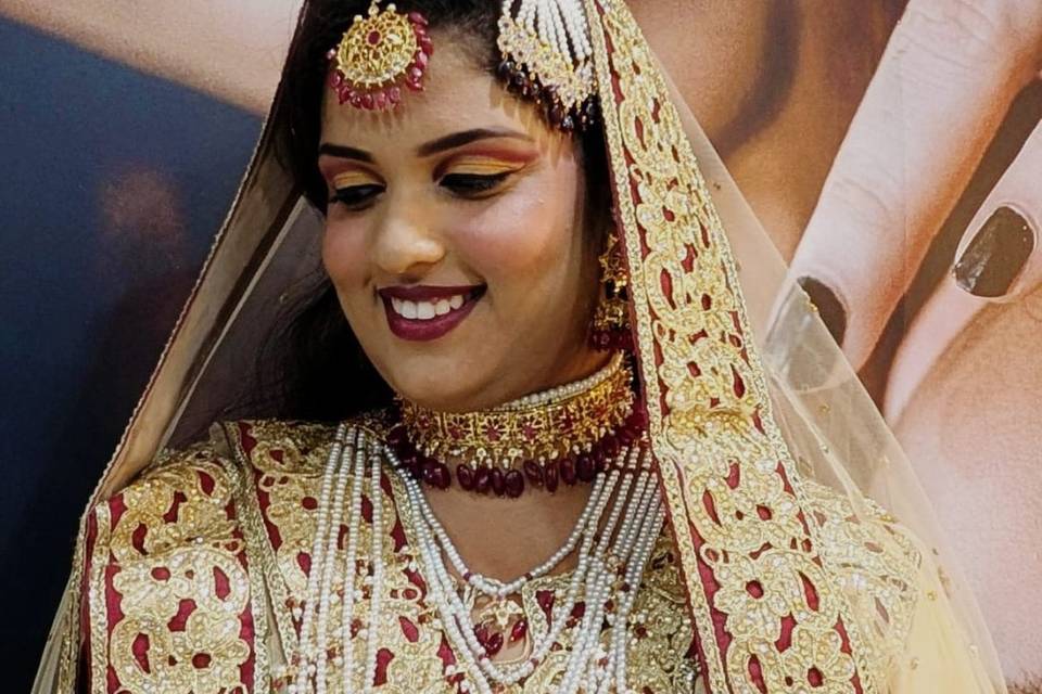 Bridal makeup