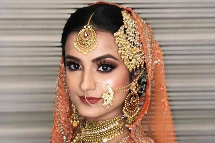 Bridal makeup