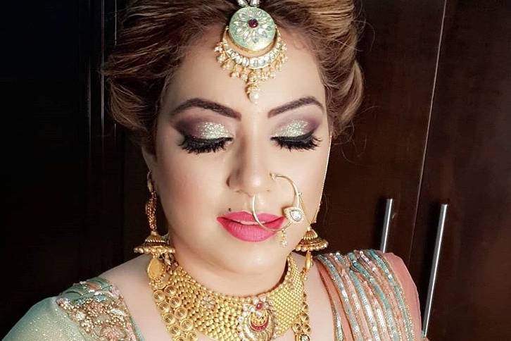 Bridal makeup