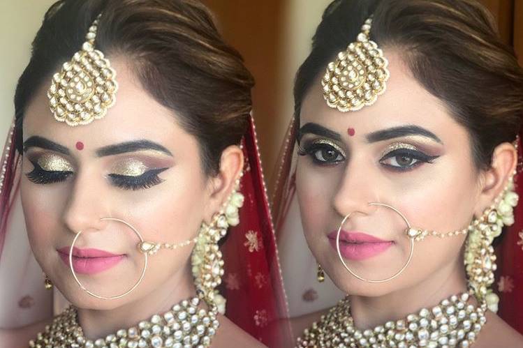 Bridal makeup