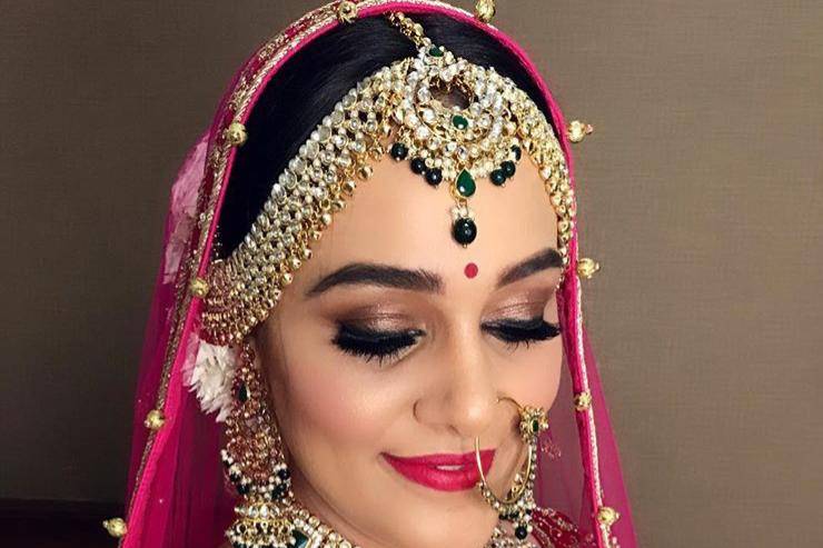 Bridal makeup