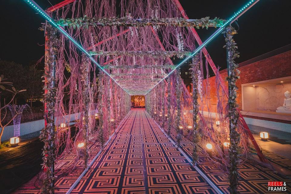 Sangeet walkway