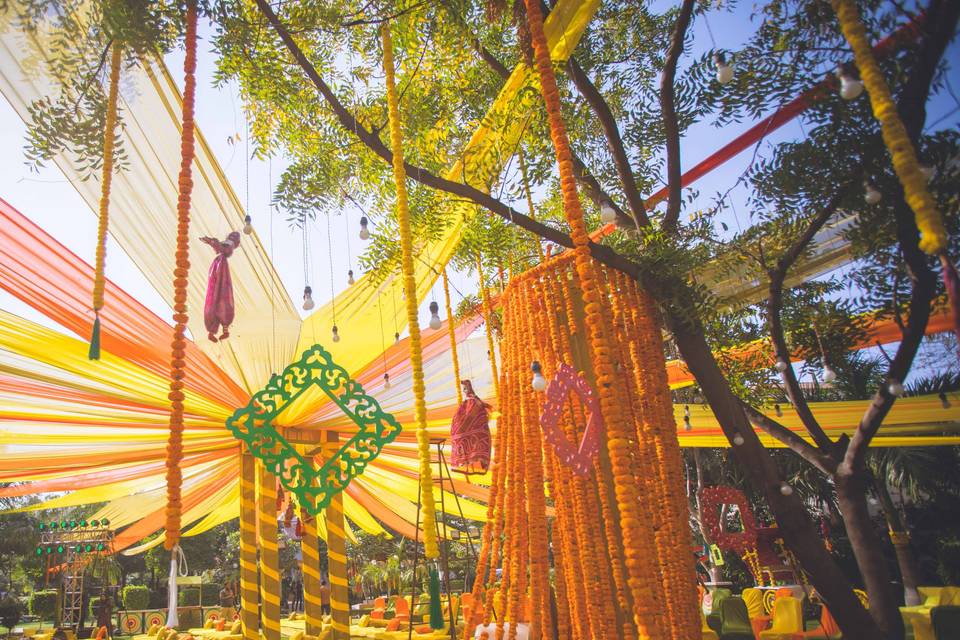 Mehendi decor