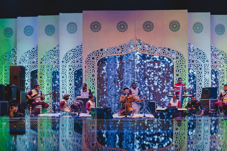 Sufi night stage