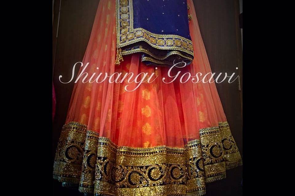 Shivangi gosavi couture