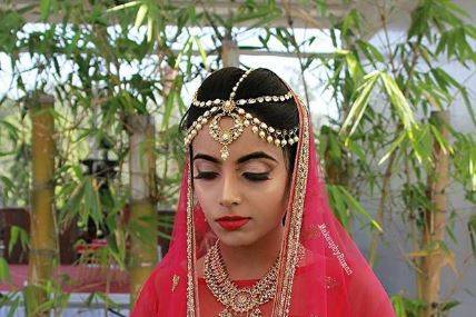 Bridal makeup