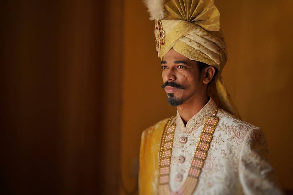 Swapnil on his Wedding Day