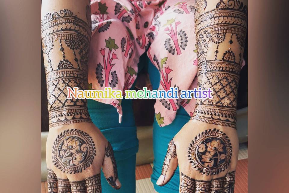 Bridal mehndi