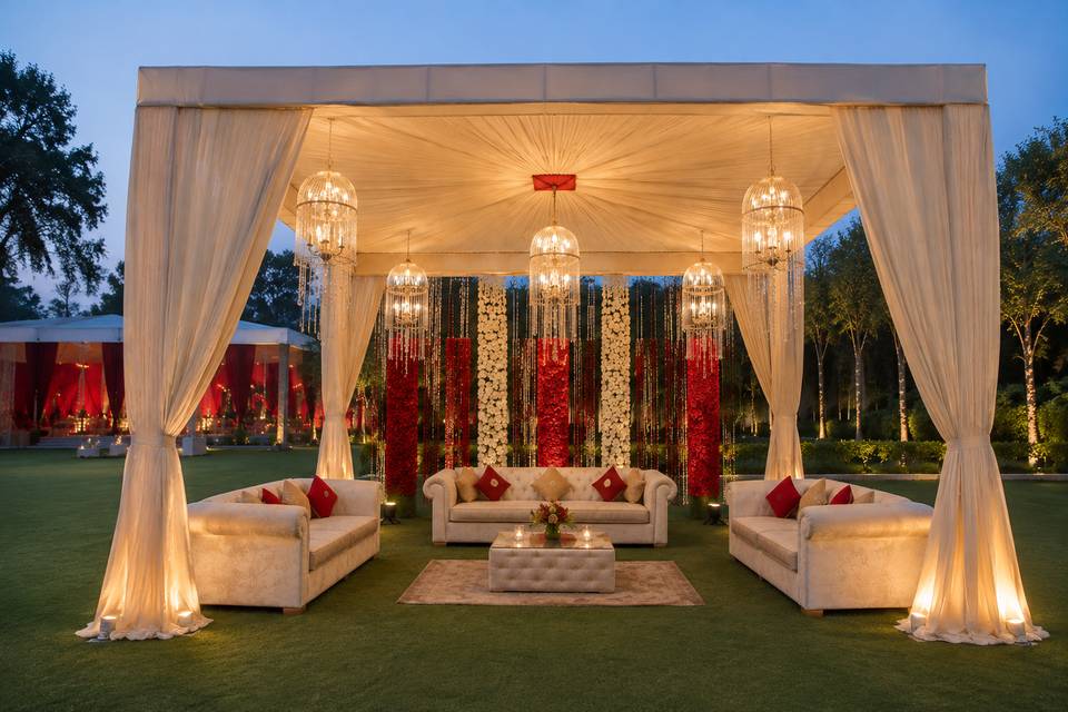 Wedding decor lounge