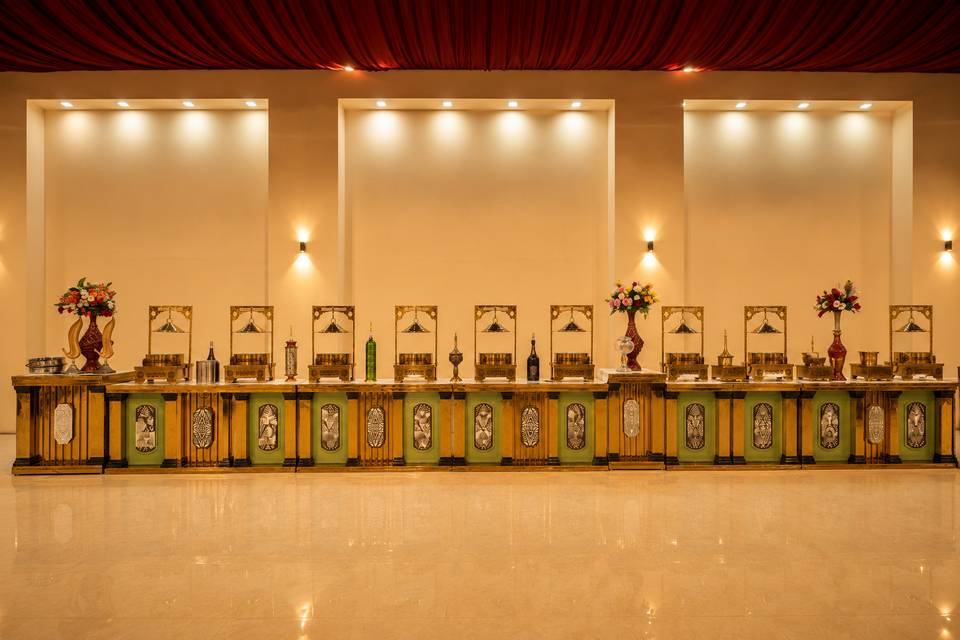 Catering setup
