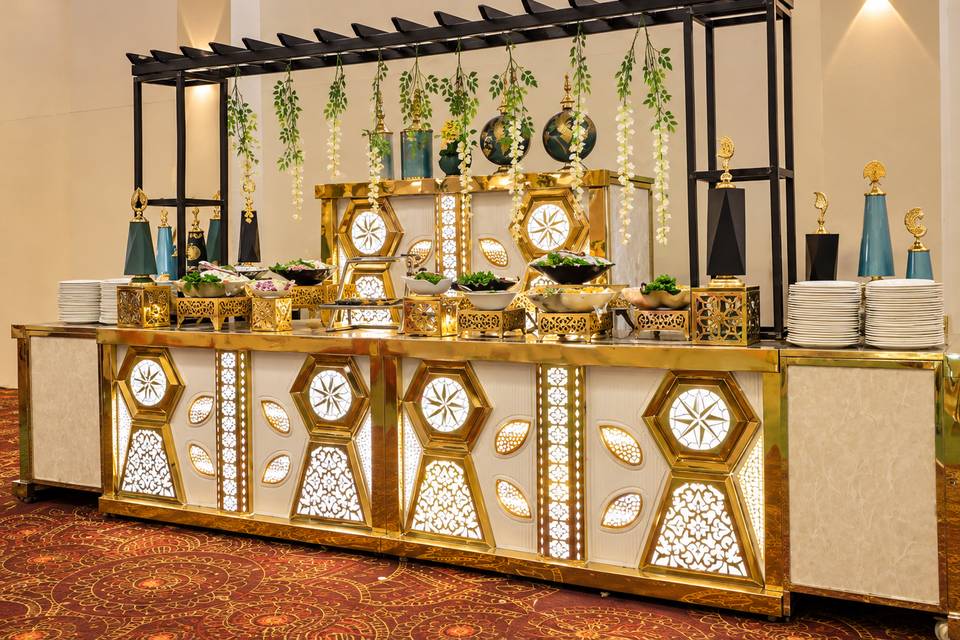 Food Display Rigveda Palace