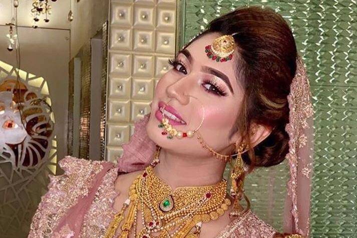 Bridal makeup