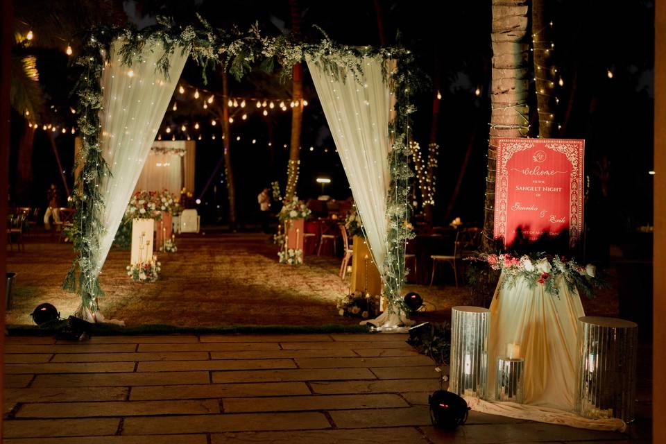 Sangeet Welcome Arch