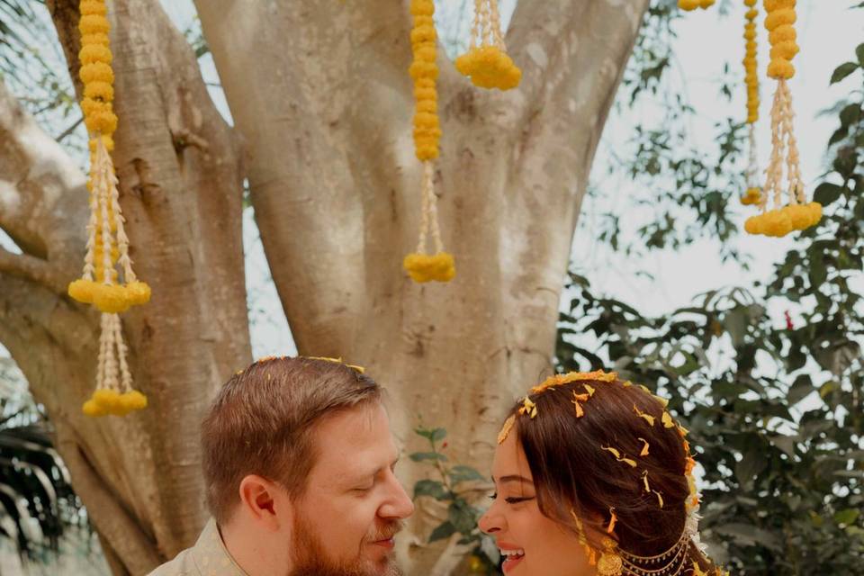 Haldi Couple