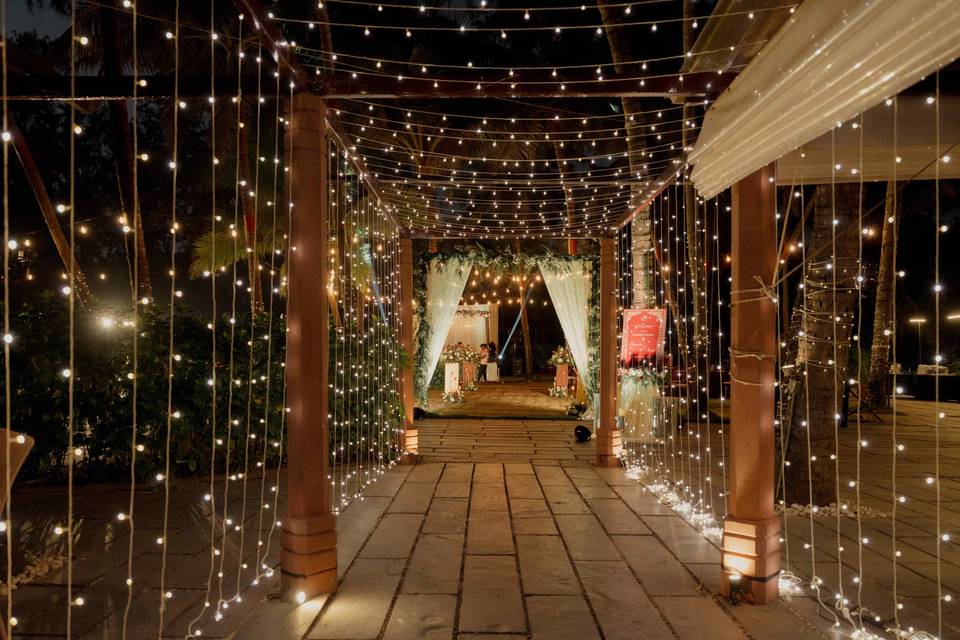 Sangeet Lights Decor