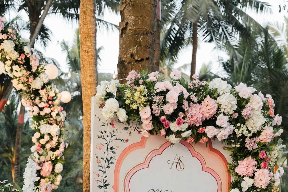 Wedding Welcome Signage