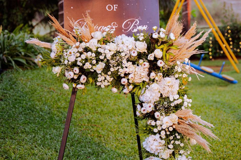 Sangeet Welcome Signage