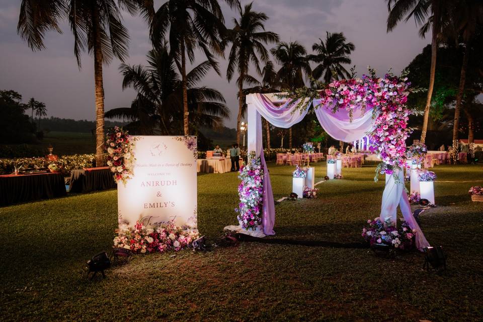 Sangeet Entrance