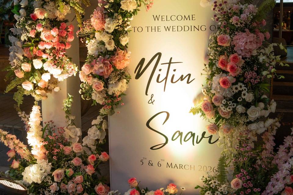 Wedding Welcome Signage