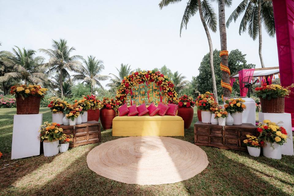 Haldi Setup