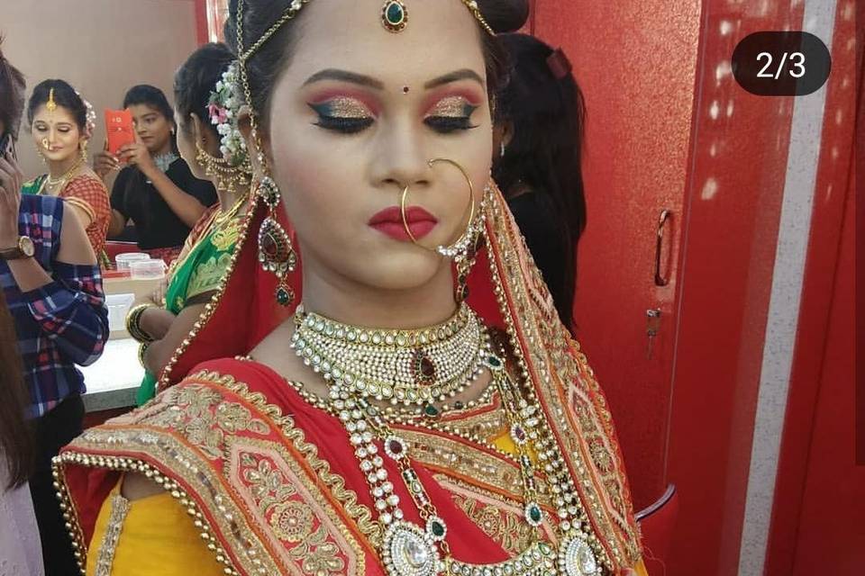 Bridal makeup