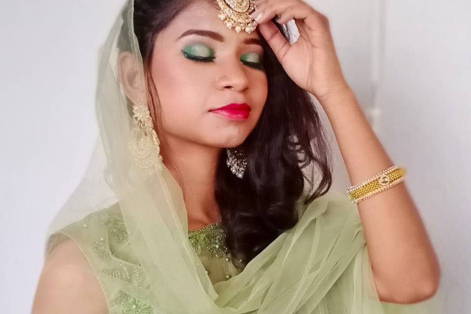 Mehendi look