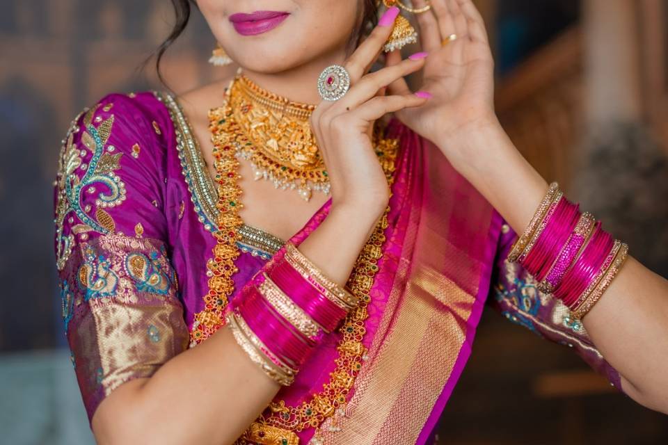 Bridal makeup