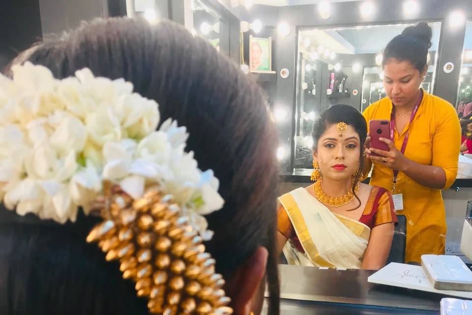 Bridal makeup