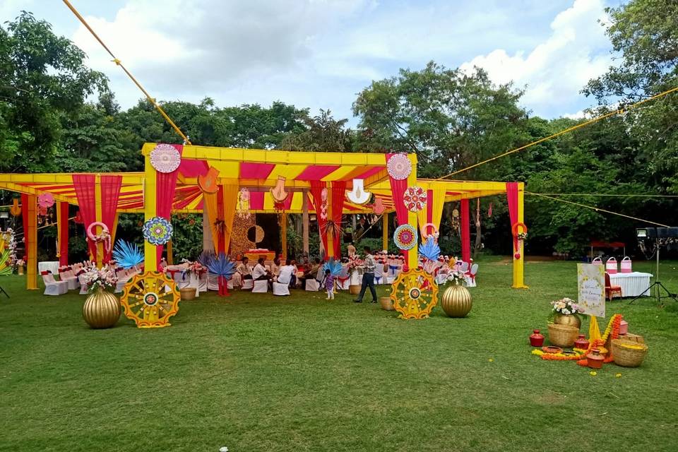 Haldi decor