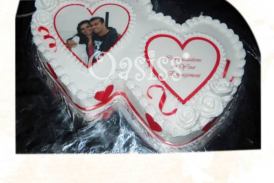 Engagement cake