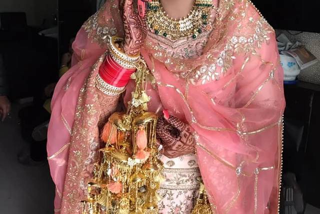 Bridal makeup