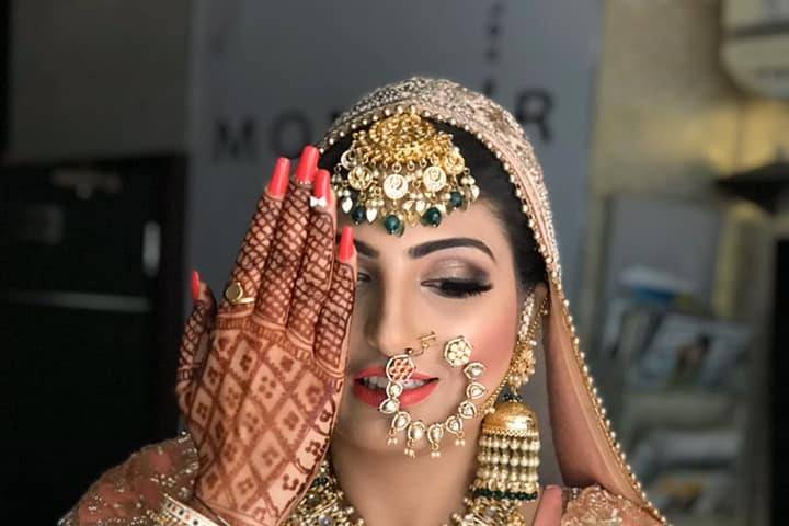 Bridal makeup