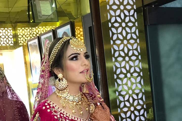 Bridal makeup