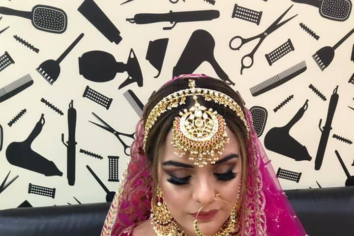 Bridal makeup