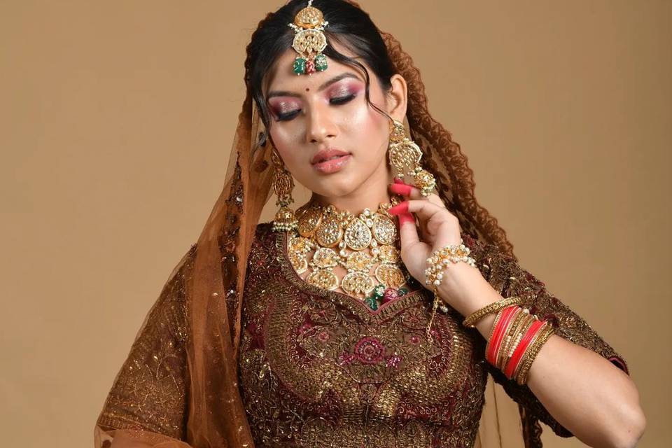 Bridal makeup