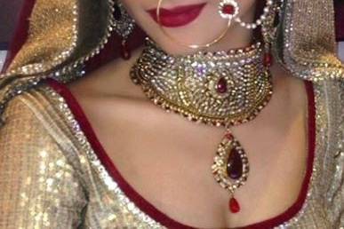 Bridal makeup