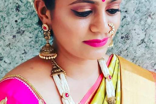 Bridal makeup