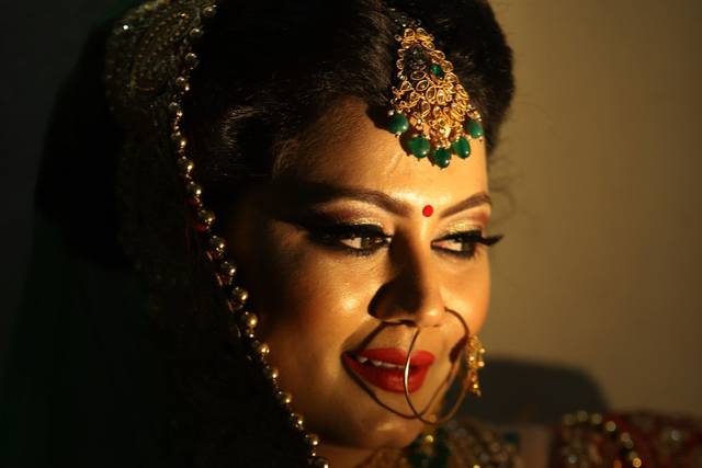 Bride shot