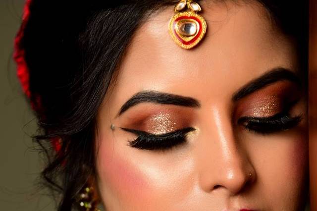 Bridal makeup