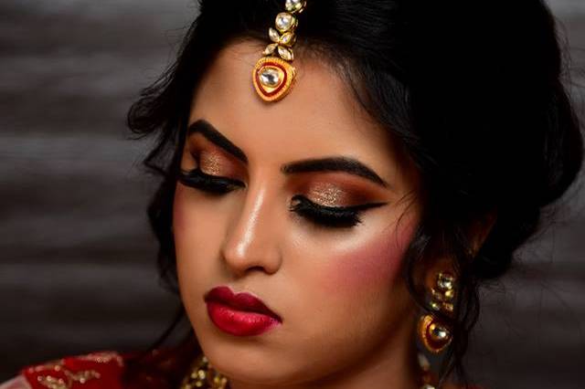 Bridal makeup