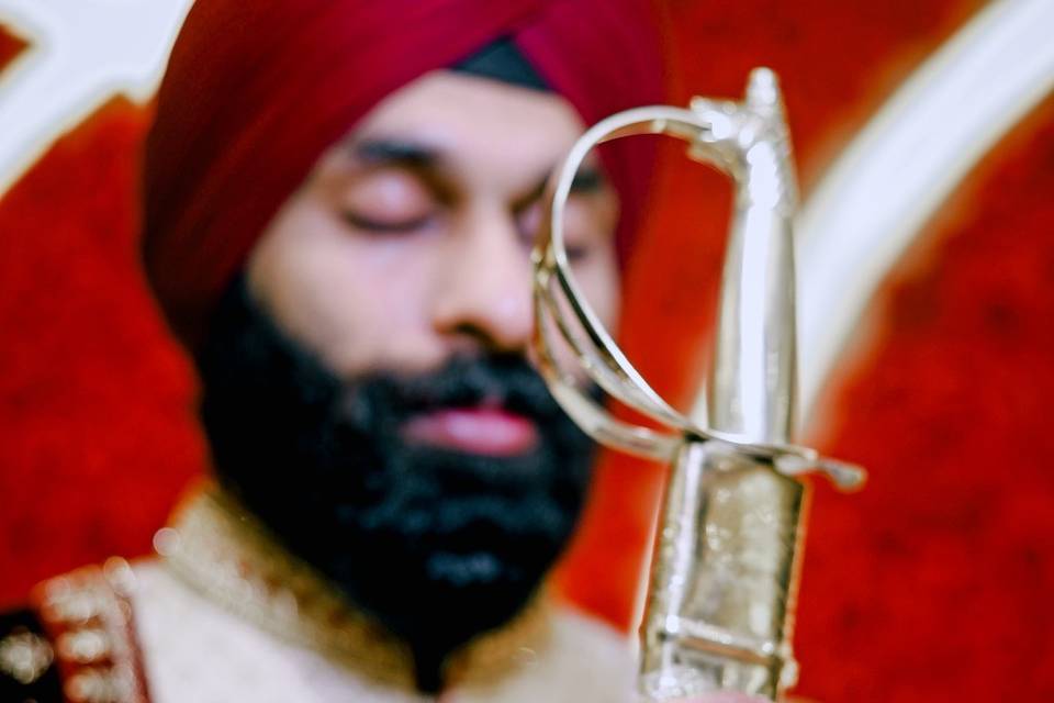 Sikh groom