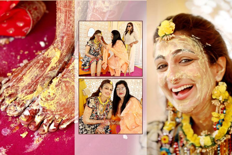 Haldi Ceremony for Bride