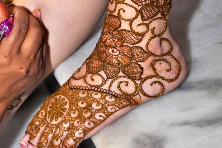 Bridal mehendi