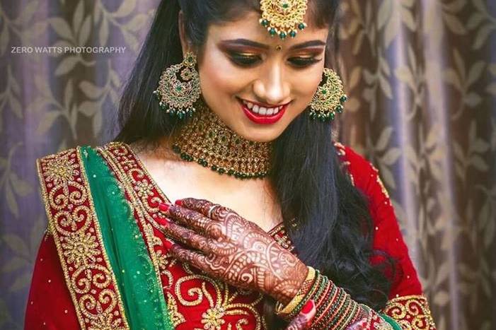 Bridal makeup