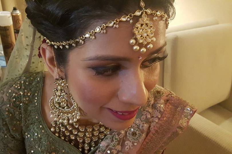 Bridal makeup