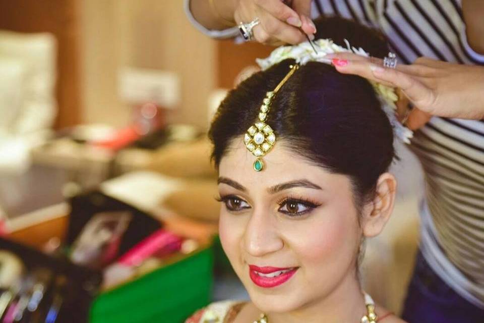 Bridal makeup