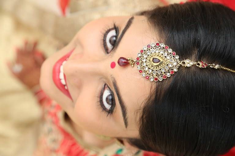 Bridal makeup