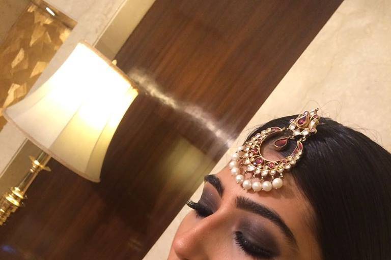 Bridal makeup