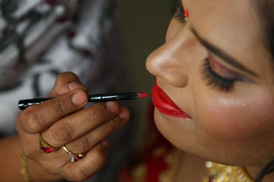 Bridal makeup