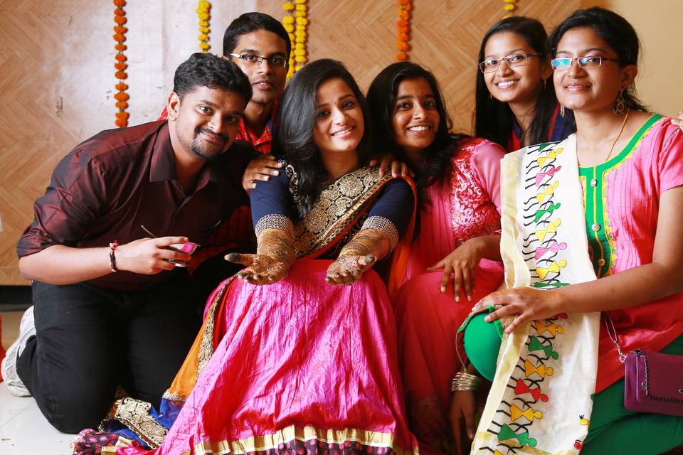 Mehendi and family!